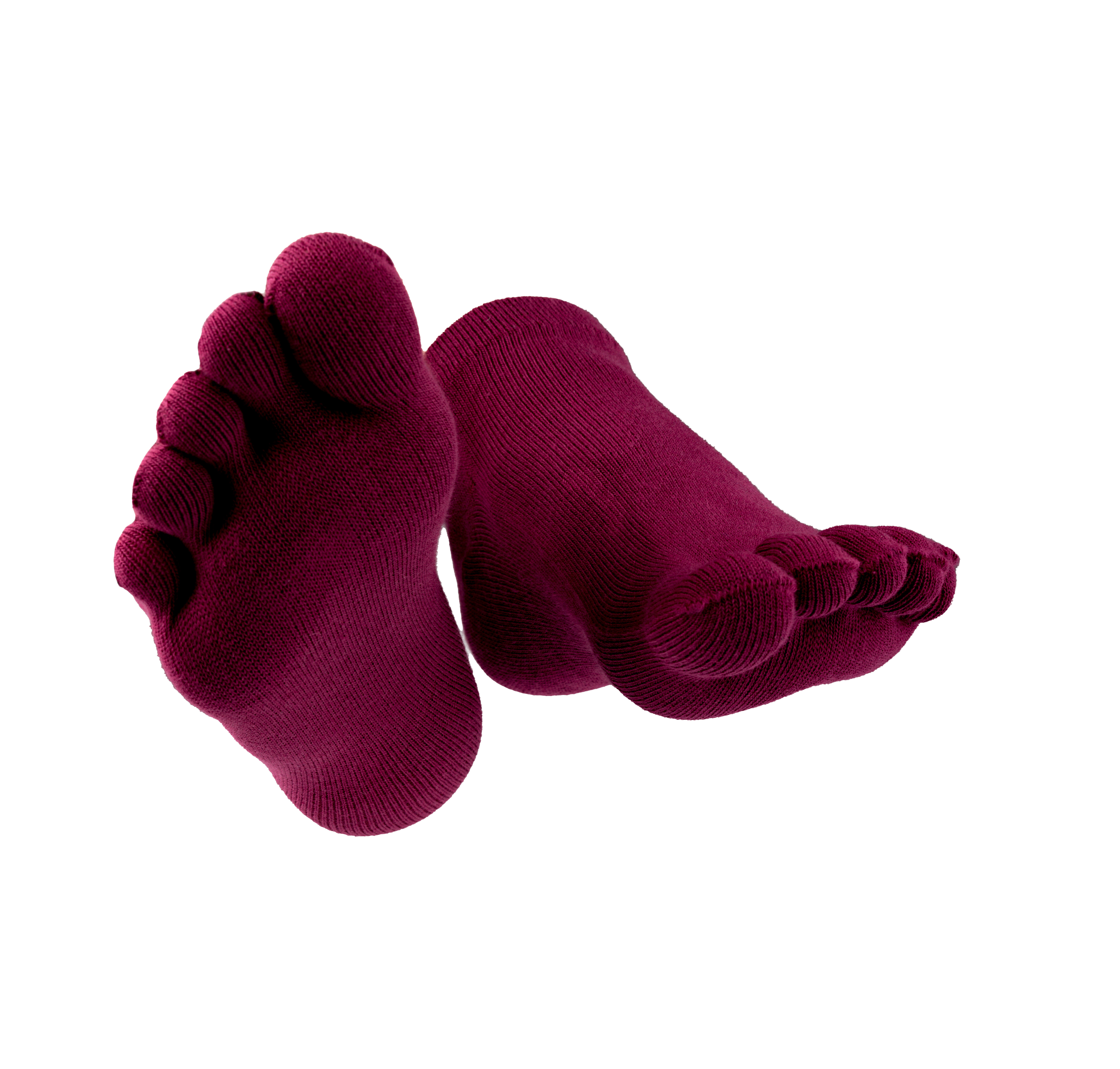 Sneaker-Kurzsocken bordeau rot