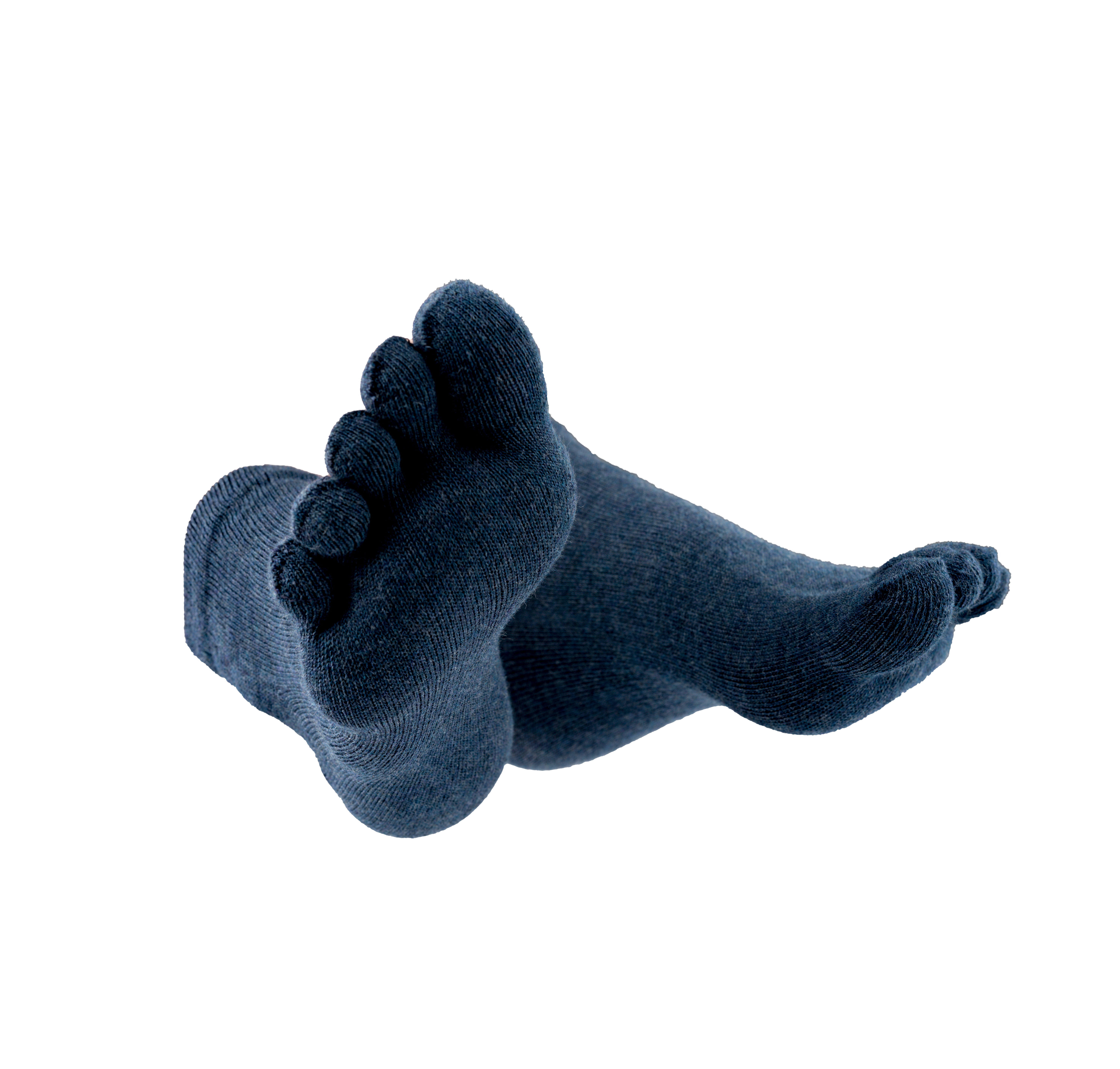 Sneaker Kurzsocken blau meliert